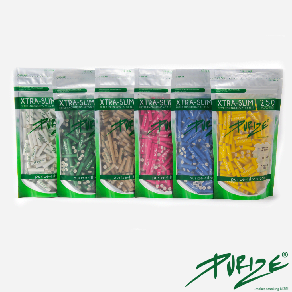 PURIZE FILTRI AI CARBONI ATTIVI CONFEZIONE DA 250 pezzi